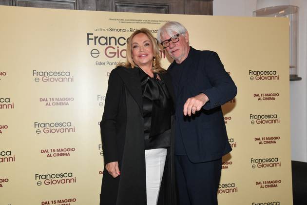 Rome, Cinema Quattro Fontane Preview of the film Francesca and Giovanni A story of love and mafia Rome, Cinema Quattro Fontane Preview of the film Francesca and Giovanni A story of love and mafia , In the photo: Simona Izzo Ricky Tognazzi Rome Italy  Copyright: xIPA ABACAx