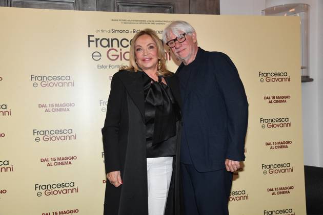 Rome, Cinema Quattro Fontane Preview of the film Francesca and Giovanni A story of love and mafia Rome, Cinema Quattro Fontane Preview of the film Francesca and Giovanni A story of love and mafia , In the photo: Simona Izzo Ricky Tognazzi Rome Italy  Copyright: xIPA ABACAx
