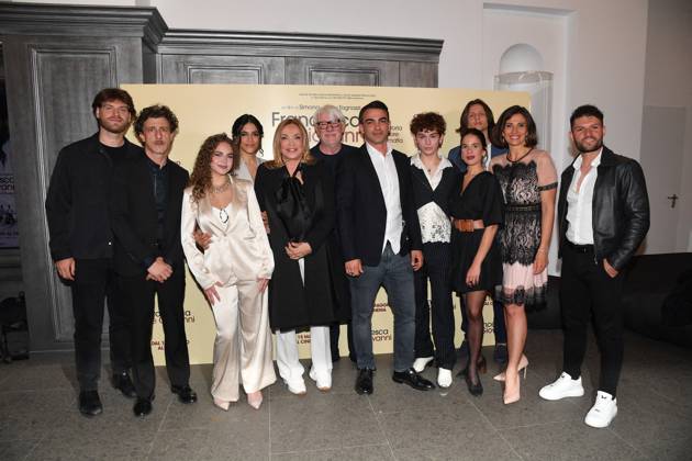 Rome, Cinema Quattro Fontane Preview of the film Francesca and Giovanni A story of love and mafia Rome, Cinema Quattro Fontane Preview of the film Francesca and Giovanni A story of love and mafia , In the photo: Cast Francesca and Giovanni Rome Italy  Copyright: xIPA ABACAx