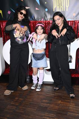 Banafshe Hourmazdi, Elia Lade and Elmira Rafizadeh at the premiere of season 1 of the Joyn series Messiah Superstar at Bi Nuu Berlin, 15 05 2025 Foto:xN.xKubelkax xFuturexImagex messiah_5505