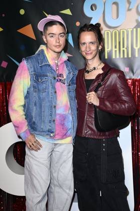 Gialu Simoniti and Gazelle Vollhase at the premiere of season 1 of the Joyn series Messiah Superstar at Bi Nuu Berlin, 15 05 2025 Foto:xN.xKubelkax xFuturexImagex messiah_5515