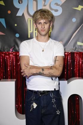 Theo Carow at the premiere of season 1 of the Joyn series Messiah Superstar at Bi Nuu Berlin, 15 05 2025 Foto:xN.xKubelkax xFuturexImagex messiah_5525
