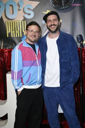 Florian Lukas and Felix Stienz at the premiere of season 1 of the Joyn series Messiah Superstar at Bi Nuu Berlin, 15 05 2025 Foto:xN.xKubelkax xFuturexImagex messiah_5544