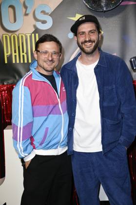 Florian Lukas and Felix Stienz at the premiere of season 1 of the Joyn series Messiah Superstar at Bi Nuu Berlin, 15 05 2025 Foto:xN.xKubelkax xFuturexImagex messiah_5545