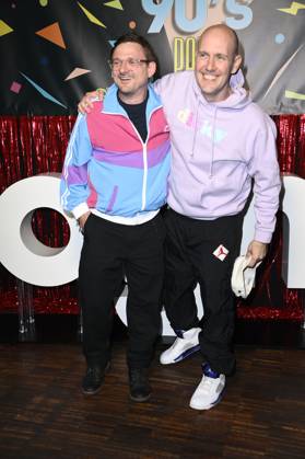 Florian Lukas and Oli P at the premiere of season 1 of the Joyn series Messiah Superstar at Bi Nuu Berlin, 15 05 2025 Foto:xN.xKubelkax xFuturexImagex messiah_5556