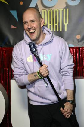 Oli P at the premiere of season 1 of the Joyn series Messiah Superstar at Bi Nuu Berlin, 15 05 2025 Foto:xN.xKubelkax xFuturexImagex messiah_5562
