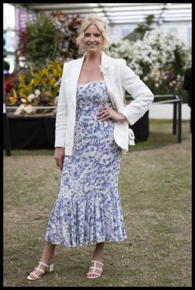 . 19 05 2025. London, United Kingdom. Penny Lancaster at the Chelsea Flower Show in London.  xStephenxLockx xi-Imagesx IIM-25955-0091