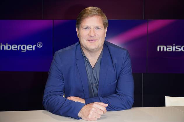 Michael Bröcker on the ARD talk show maischberger in Studio Berlin Adlershof Berlin, 19 05 2025 Foto:xT.xBartillax xFuturexImagex maischberger1905_5510
