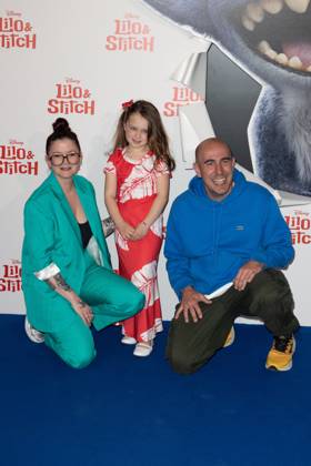 Lilo & Stitch Paris Film Premiere Camille Donda, french voice of Nani, Charlie Dassin, french voice of Lilo and Emmanuel Garijo, french voice of Stitch attends Lilo & Stitch Paris Film Premiere at Le Grand Rex on May 20, 2025 in Paris, France. Photo by Nasser Berzane ABACAPRESS.COM Paris France  Copyright: xBerzanexNasser ABACAx