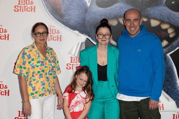 Lilo & Stitch Paris Film Premiere Helene Etzi, President of Walt Disney Company France, Charlie Dassin, french voice of Lilo, Camille Donda, french voice of Nani, Emmanuel Garijo, french voice of Stitch attends Lilo & Stitch Paris Film Premiere at Le Grand Rex on May 20, 2025 in Paris, France. Photo by Nasser Berzane ABACAPRESS.COM Paris France  Copyright: xBerzanexNasser ABACAx