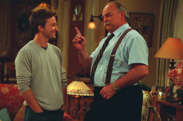 Back To Kansas - filmstill BRECKIN MEYER & RICHARD RIEHLE in Back To Kansas Filmstill - Editorial Use Only Ref: FB Supplied by EDITORIAL USE ONLY Copyright: xSuppliedxbyxCapitalxPicturesx