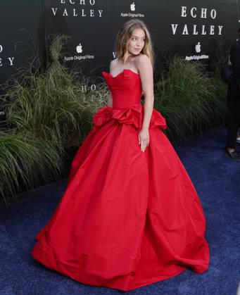 Sydney Sweeney arrives on the red carpet for the Echo Valley New York Premiere at AMC Lincoln Square 13 on June 04, 2025 in New York City.  NYP20250604222 JOHNxANGELILLO