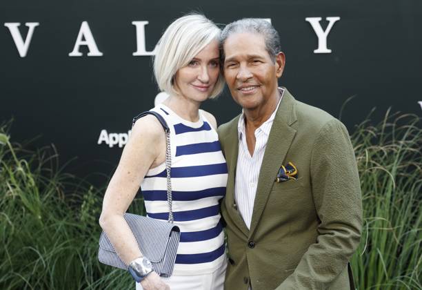 Bryant Gumbel and Hilary Gumbel arrive on the red carpet for the Echo Valley New York Premiere at AMC Lincoln Square 13 on June 04, 2025 in New York City.  NYP20250604288 JOHNxANGELILLO