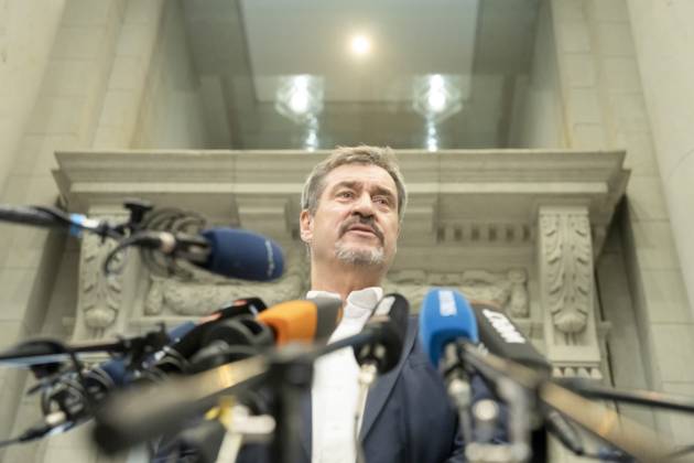 Markus Söder, Minister President, Bavaria, CSU Minister Presidents Conference, Bundesrat, MPK, Markus Söder, Minister President, Bavaria, CSU Berlin Berlin GER