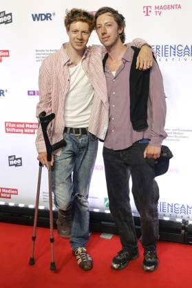 Arsseni Bultmann and Maximilian Mauff at the premiere of the ZDFneo series Chabos at the 11 Series Camp Festival 2025 at the Cinenova cinema in Cologne, 05 06 2025 Foto:xR.xSchmiegeltx xFuturexImagex chabos_5614