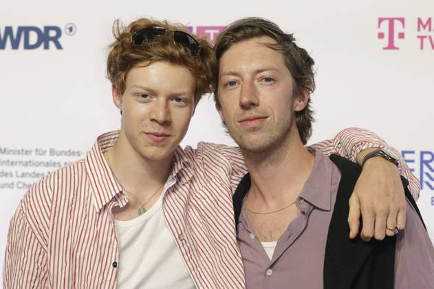 Arsseni Bultmann and Maximilian Mauff at the premiere of the ZDFneo series Chabos at the 11 Series Camp Festival 2025 at the Cinenova cinema in Cologne, 05 06 2025 Foto:xR.xSchmiegeltx xFuturexImagex chabos_5616