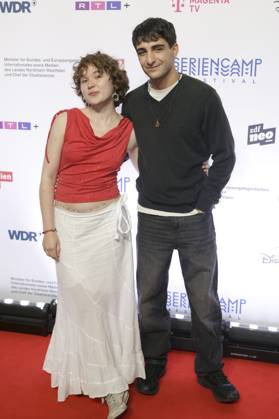 Mathilda Smidt and Loran Alhasan at the premiere of the ZDFneo series Chabos at the 11 Series Camp Festival 2025 at the Cinenova cinema in Cologne, 05 06 2025 Foto:xR.xSchmiegeltx xFuturexImagex chabos_5618