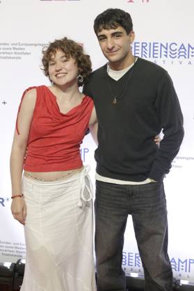 Mathilda Smidt and Loran Alhasan at the premiere of the ZDFneo series Chabos at the 11 Series Camp Festival 2025 at the Cinenova cinema in Cologne, 05 06 2025 Foto:xR.xSchmiegeltx xFuturexImagex chabos_5619