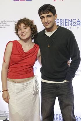 Mathilda Smidt and Loran Alhasan at the premiere of the ZDFneo series Chabos at the 11 Series Camp Festival 2025 at the Cinenova cinema in Cologne, 05 06 2025 Foto:xR.xSchmiegeltx xFuturexImagex chabos_5620