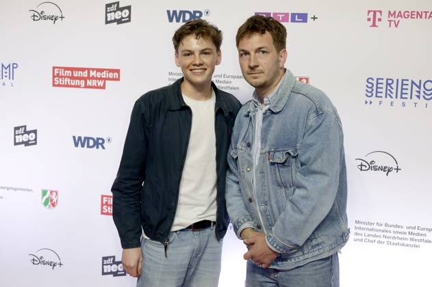 Nico Marischka and Johannes Kienast at the premiere of the ZDFneo series Chabos at the 11 Series Camp Festival 2025 at the Cinenova cinema in Cologne, 05 06 2025 Foto:xR.xSchmiegeltx xFuturexImagex chabos_5641