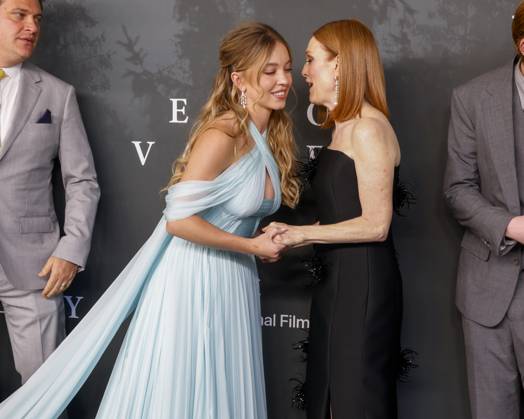 Echo Valley European Premiere at the BFI Southbank in London - 10 Jun 2025 Sydney Sweeney and Julianne Moore attend the Echo Valley European Premiere at the BFI Southbank in Waterloo, London. London United Kingdom Copyright: xCatxMorleyx xSOPAxImagesx Cat Morley_Echo Valley European Premiere_Sydney Sweeney and Julianne Moore_13879