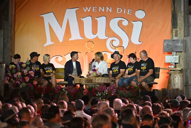 14 06 2025 Bad Kleinkirchheim St Oswald am Hoferriegel in Austria AUT Wenn die Musi spielt Open Air 2025 Marco Ventre and Hansi Hinterseer,