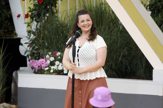 Ronja Forcher in the ARD TV show Immer wieder sonntags at Europa Park Rust, 15 06 2025 Foto:xM.xWehnertx xFuturexImagex sonntags_5615
