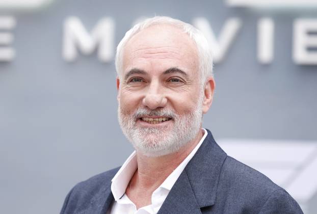 Kim Bodnia arrives on the red carpet for the Apple Original Films & Warner Bros. Pictures F1 World Premiere in Times Square on Monday, June 16, 2025 in New York City.  NYP20250616126 JOHNxANGELILLO