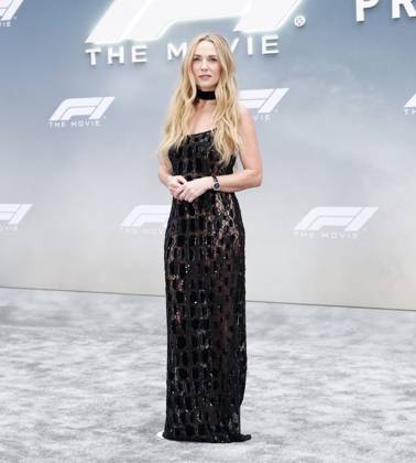 Kerry Condon arrives on the red carpet for the Apple Original Films & Warner Bros. Pictures F1 World Premiere in Times Square on Monday, June 16, 2025 in New York City.  NYP20250616132 JOHNxANGELILLO