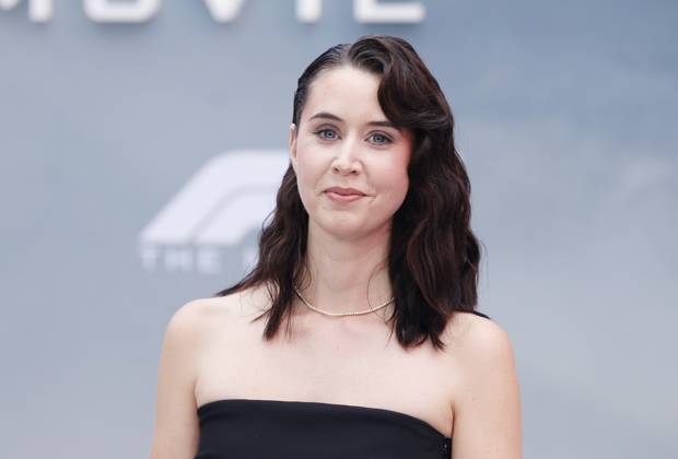 Liz Kingsman arrives on the red carpet for the Apple Original Films & Warner Bros. Pictures F1 World Premiere in Times Square on Monday, June 16, 2025 in New York City.  NYP20250616135 JOHNxANGELILLO