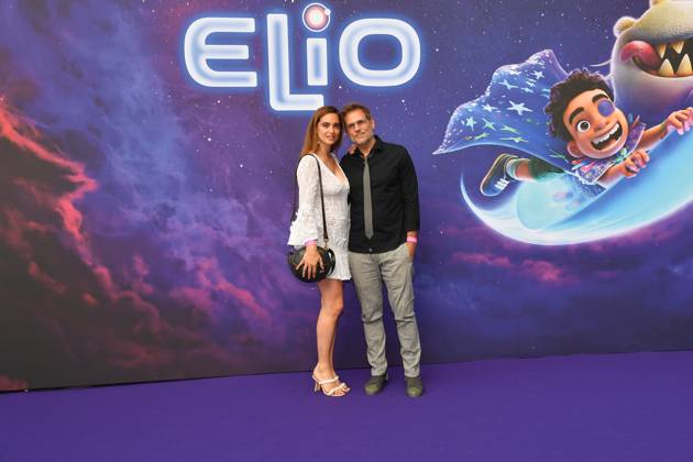 Rome, Italy: Rome, The Space Cinema Moderno Premiere of the Disney and Pixar Film Elio , In the photo: Clizia Fornasier Attilio Fontana Rome Italy  - ZUMAp169 20250617_zea_p169_668 Copyright: xVincenzoxLandix