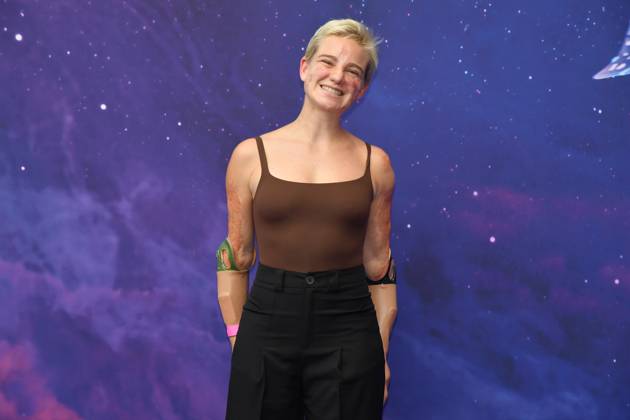 Rome, Italy: Rome, The Space Cinema Moderno Premiere of the Disney and Pixar Film Elio , In the photo: Bebe Vio Rome Italy  - ZUMAp169 20250617_zea_p169_697 Copyright: xVincenzoxLandix