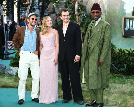 Celebrities attend the World Premiere of Jurassic World Rebirth at the Odeon Luxe, Leicester Square in London Featuring: Jonathan Bailey, Scarlett Johannson, Rupert Friend, Mahershala Ali Where: London, United Kingdom When: 17 Jun 2025 Credit: John Rainford Cover Images EDITORIAL USE ONLY. NOT FOR USE BY NEWSPAPERS BASED IN THE UK. Copyright: xx coverimg54851135