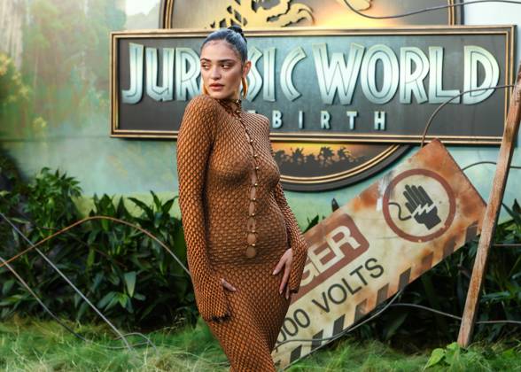 Celebrities attend the World Premiere of Jurassic World Rebirth at the Odeon Luxe, Leicester Square in London Featuring: Luna Blaise Where: London, United Kingdom When: 17 Jun 2025 Credit: John Rainford Cover Images EDITORIAL USE ONLY. NOT FOR USE BY NEWSPAPERS BASED IN THE UK. Copyright: xx coverimg54851106