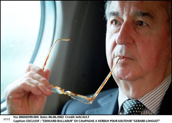 EXKLUSIV EDOUARD BALLADUR IN Kampagne A VERDUN für stützen GERARD LONGUET Porträt  Copyright: xJEANxLOUISxMACAULTx xBESTIMAGExJEANxLOUISxMACAULTx xBESTIMAGEx