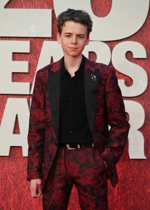 Alfie Williams attends 28 Years Later World Premiere at the Odeon Luxe Leicester Square in London, England. UK. Wednesday 18th June 2025. Copyright: xJamesxWarrenx adxt2079