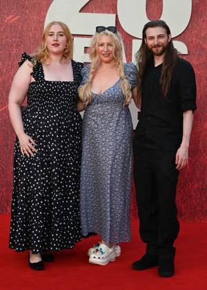 Honey Kinny Ross, Jane Goldman and Guest attends 28 Years Later World Premiere at the Odeon Luxe Leicester Square in London, England. UK. Wednesday 18th June 2025. Copyright: xJamesxWarrenx adxt2130