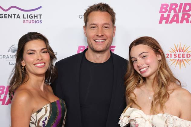Los Angeles Premiere Of Bride Hard 18 June 2025 . Los Angeles, California - Sofia Pernas, Justin Hartley, Isabella Hartley At Los Angeles Premiere Of Bride Hard held at DGA Theater Complex in Los Angeles. Photo Credit: AdMedia Los Angeles CA United States EDITORIAL USE ONLY  Copyright: xx FSx admphotostwo936990