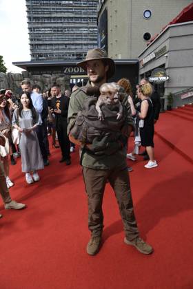 Baby Dolores at the premiere of JURASSIC WORLD DIE WIEDERGEBURT at the ZOO Palast in Berlin on 18 06 2025