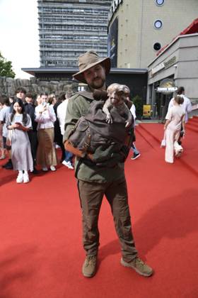 Baby Dolores at the premiere of JURASSIC WORLD DIE WIEDERGEBURT at the ZOO Palast in Berlin on 18 06 2025