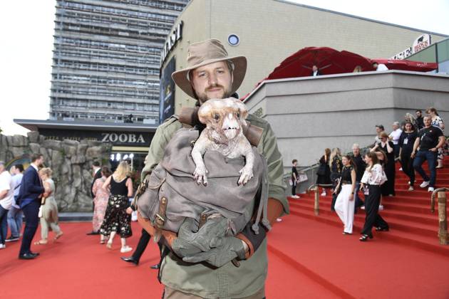 Baby Dolores at the premiere of JURASSIC WORLD DIE WIEDERGEBURT at the ZOO Palast in Berlin on 18 06 2025