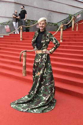Sam Dylan at the premiere of JURASSIC WORLD DIE WIEDERGEBURT at the ZOO Palast in Berlin on 18 06 2025
