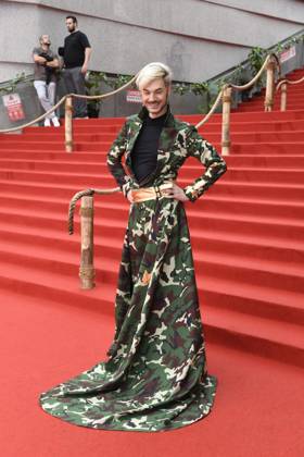 Sam Dylan at the premiere of JURASSIC WORLD DIE WIEDERGEBURT at the ZOO Palast in Berlin on 18 06 2025