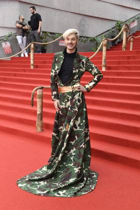 Sam Dylan at the premiere of JURASSIC WORLD DIE WIEDERGEBURT at the ZOO Palast in Berlin on 18 06 2025