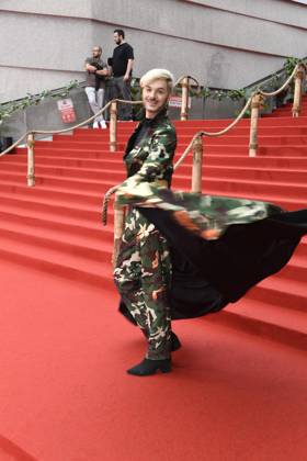 Sam Dylan at the premiere of JURASSIC WORLD DIE WIEDERGEBURT at the ZOO Palast in Berlin on 18 06 2025