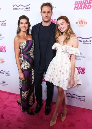 Los Angeles Premiere Of Magenta Light Studios Bride Hard Moroccan-American actress Sofia Pernas, American actor, producer, director, and writer Justin Hartley and Isabella Hartley arrive at the Los Angeles Premiere Of Magenta Light Studios Bride Hard held at the DGA Theater Complex at The Directors Guild of America in Los Angeles, California, United States. DGA Theater Complex at The Directors Guild of America, Los Angeles, California, USA California United States  Copyright: xImagexPressxAgencyx originalFilename: collin-losangel250619_npZeZ.jpg