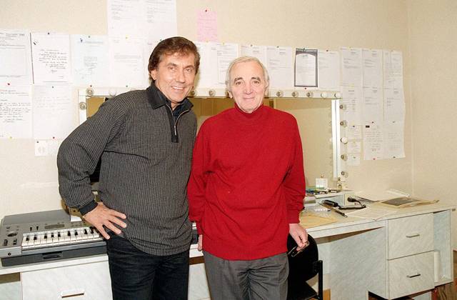 FRANK MICHAEL und CHARLES AZNAVOUR Au PALAIS DES KONGRESS Paris Frankreich  Copyright: xCOADICxGUIRECx xBESTIMAGExCOADICxGUIRECx xBESTIMAGEx