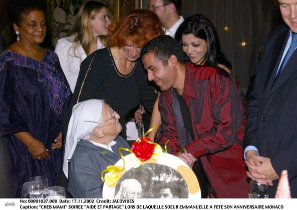 CHEB MAMI ABENDFEIER Hilfe und Segmentierung LORS von LAQUELLE Schwester EMMANUELLE A FEST sein Geburtstag Monaco Plan AMERIKANISCH  Copyright: xDOMINIQUExJACOVIDESx xBESTIMAGExDOMINIQUExJACOVIDESx xBESTIMAGEx