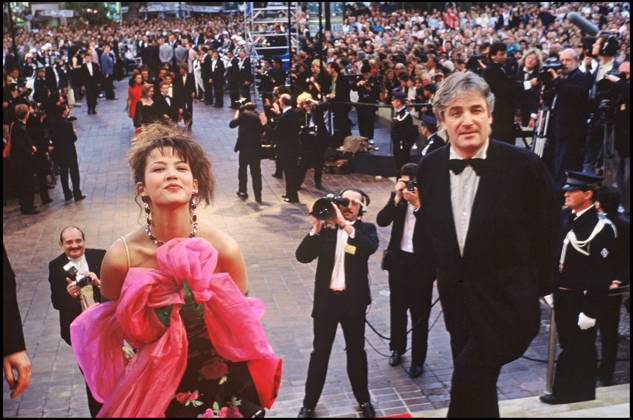 Archiv SOPHIE MARCEAU und sein AMI ANDRZEJ ZULAWSKI Au FESTIVAL von Cannes IN 1988 Cannes Frankreich  Copyright: xANGELI-RINDOFFx xBESTIMAGExANGELI-RINDOFFx xBESTIMAGEx