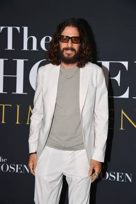 Rome, Cinema Adriano Premiere of the Series The Chosen The Last Supper , In the photo: Jonathan Roumie Copyright: xVincenzoxLandix xipa-agency.netx xVincenzoxLandix IPA_Agency_IPA59399247